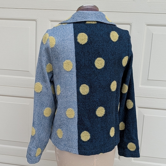 unique BABETTE polka dot wool jacket S - Picture 6 of 12